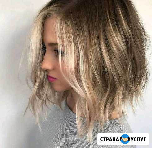Модели на сложное Окрашивание и стрижку огнем Москва - изображение 1