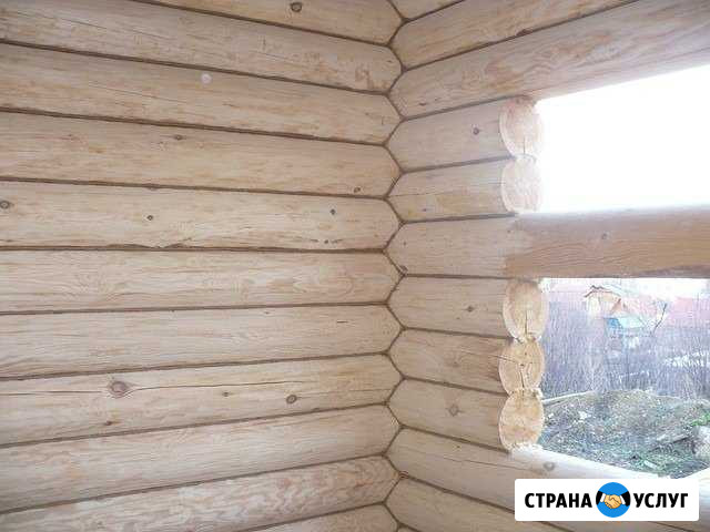 Шлифовка бани, покраска Казань - изображение 1