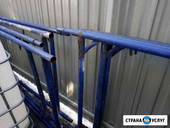 Аренда лесов строительных разборных. много секций Пермь