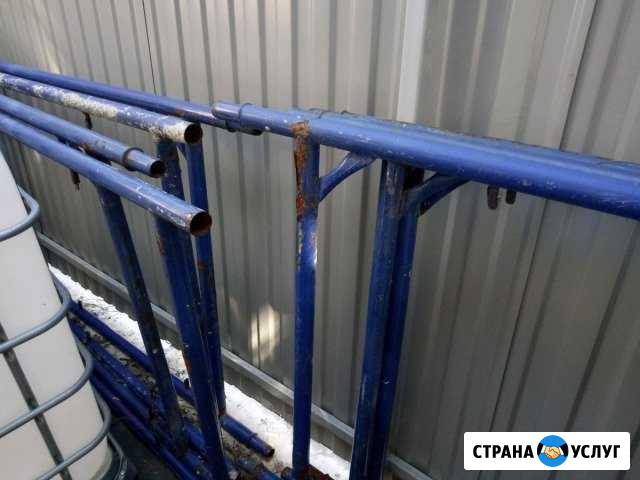 Аренда лесов строительных разборных. много секций Пермь - изображение 1