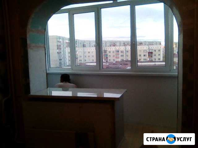 Отделка балконов. Окна пластиковые Сургут - изображение 1