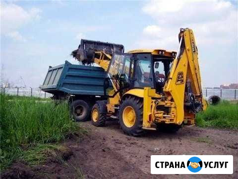 Аренда Экскаватор-погрузчик + гидромолот+ямобур Каменск-Уральский - изображение 1