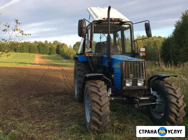 Вспашка земли плугом фрезой, покос травы. г. Жуков Жуков - изображение 1