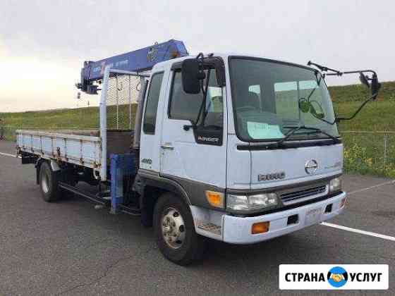 Кран Манипулятор 3т грузоперевозки 5т Набережные Челны
