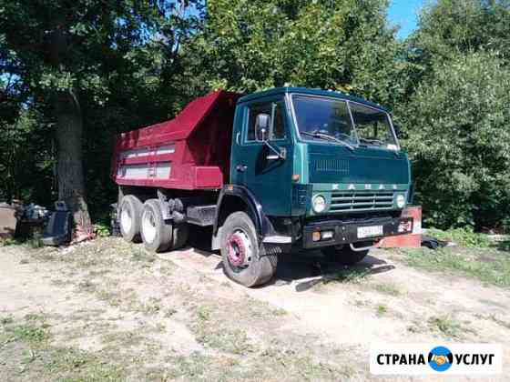 Услуги камаза самосвала. Доставка сыпучих грузов Знаменск