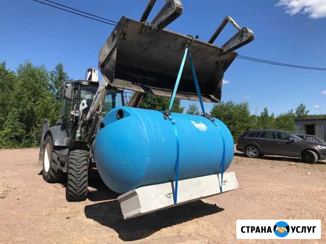Доставка и установка септиков Выборг - изображение 1