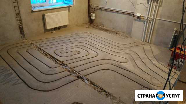 Теплый пол в готовой стяжке Зеленоградск - изображение 1