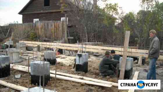 Столбчатый фундамент Лакинск
