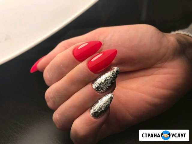 Маникюр,гель лак,биогель,акрилатик,акрил.пудра Мурманск - изображение 1