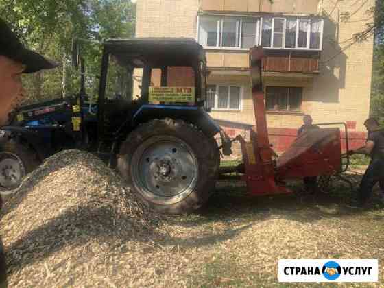 Услуги Измельчитель веток farmi CH-180 на тракторе Киров