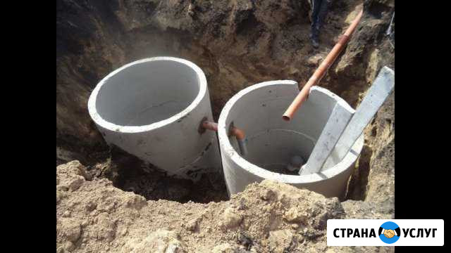 Обустройство Канализации,выгребной ямы, септика Сарапул - изображение 1