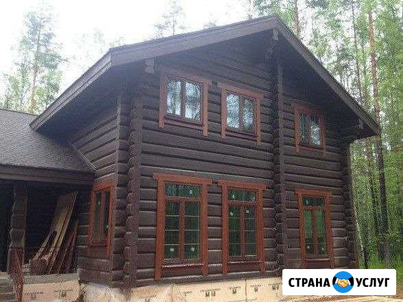 Окна в деревянный дом (баню) под ключ Санкт-Петербург - изображение 1