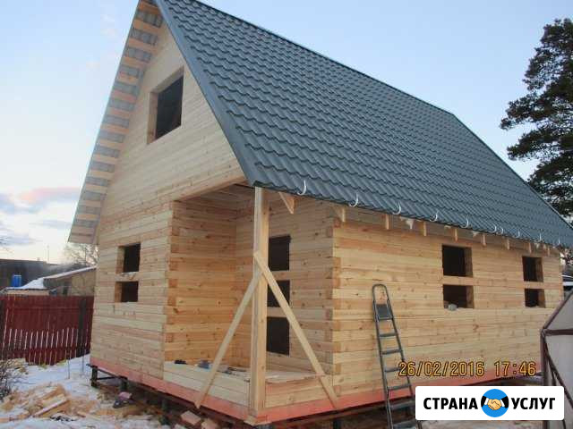 Строим дома под ключ из бруса, бревна, каркаса Одинцово - изображение 1