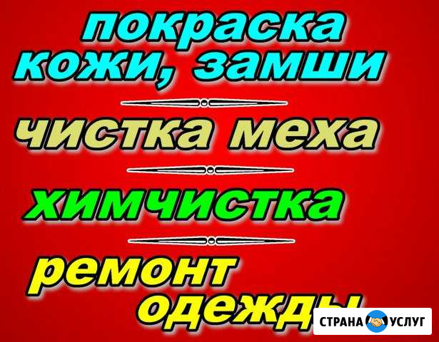 Химчистка. Покраска кожи. Чистка меха Омск - изображение 1