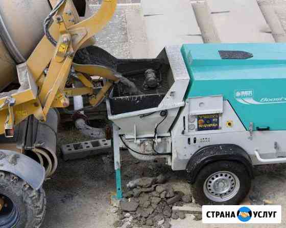 Аренда стационарного бетононасоса Imer Booster 15 Балашиха