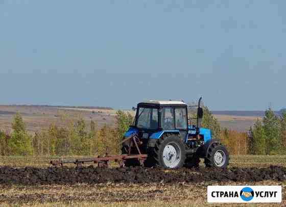 Обработка участков на базе трактора мтз Киржач