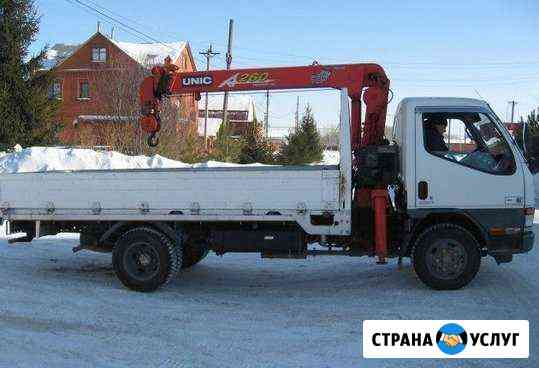 Услуги авто с манипулятором в хабаровске