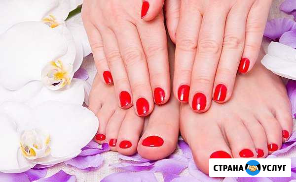Маникюр, педикюр, покраска и коррекция бровей Черкесск - изображение 1