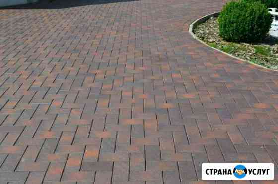 Укладка тротуарной плитки и брусчатки Кочубеевское