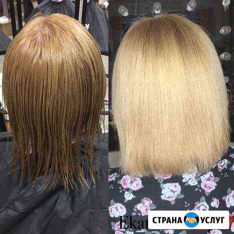 Восстановление, выпрямление волос Кстово