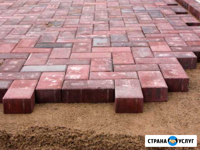 Укладка тротуарной плитки, асфальта и брусчатки Москва - изображение 1