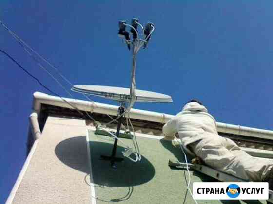 Установка Триколор тв НТВ МТС цифровой приставки Саранск