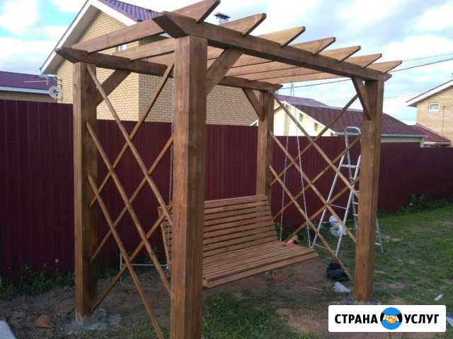 Садовые качели, беседки, мельнички, скамейки Кстово - изображение 1
