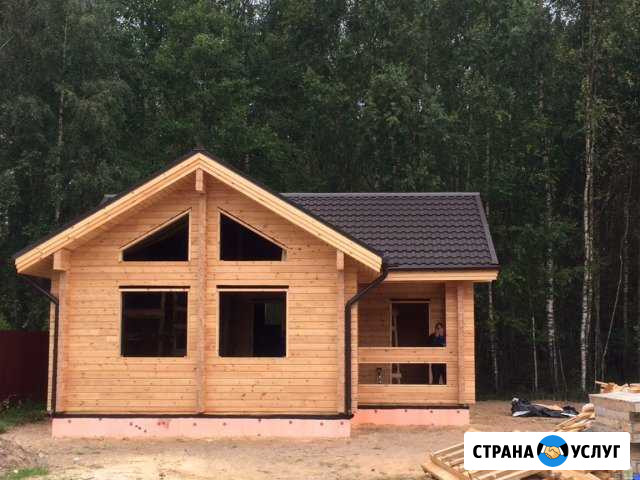 Строительство клееный брус плотники Санкт-Петербург - изображение 1