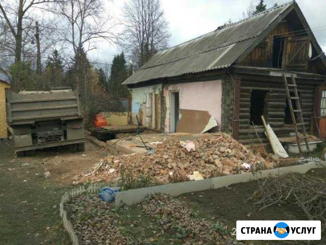 Вывоз мусора,снега.демонтаж. 1-12куб Тучково - изображение 1