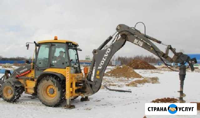Услуги Экскаватора погрузчика, Гидробура Пенза - изображение 1
