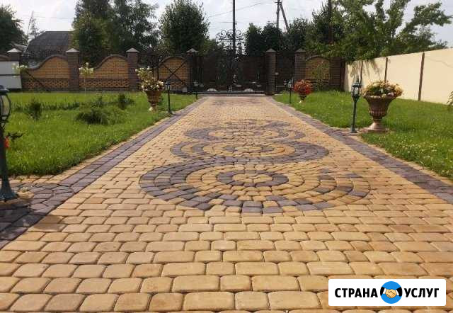 Укладка тротуарной плитки Сергиев Посад - изображение 1