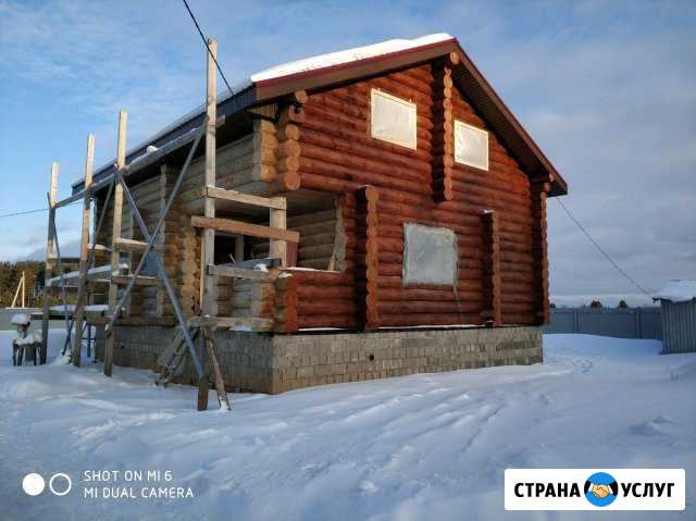 Конопатка, шлифовка срубов Кашин - изображение 1