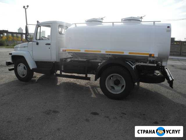 Доставка технической воды. Водовоз 4,2м3. Вода Клин - изображение 1