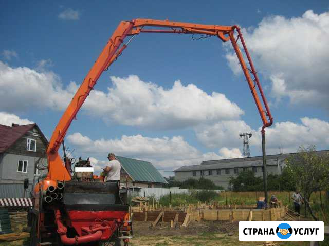 Услуги автобетононасоса Новосибирск - изображение 1