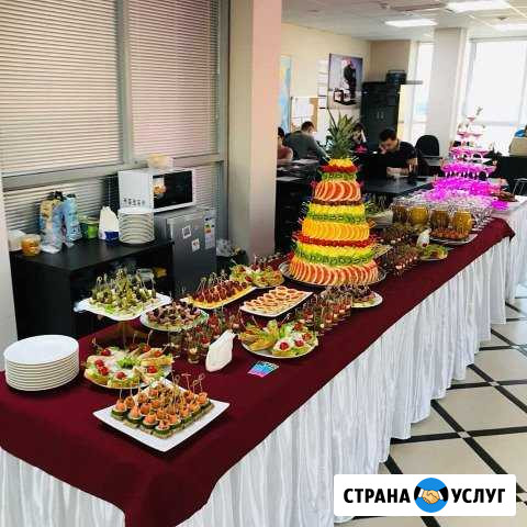 Организация фуршета и кофебрейка, аренда текстиля Краснодар - изображение 1