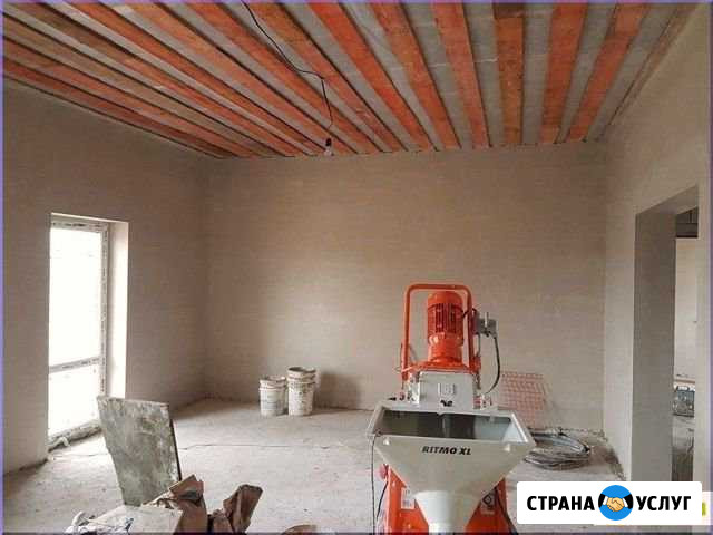 Механизированная штукатурка стен Машинная под обои Кисловодск - изображение 1