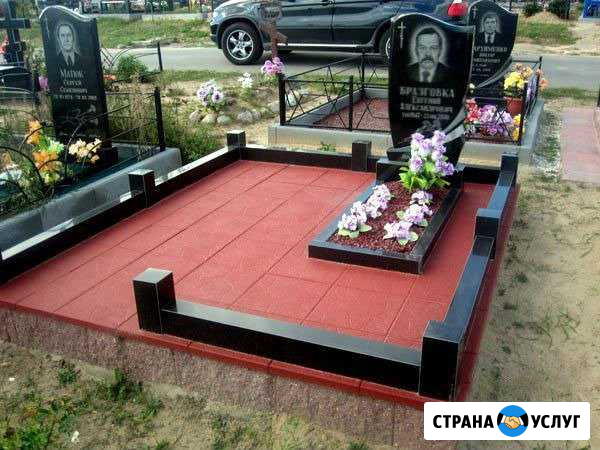 Облицовка могил плиткой Сызрань - изображение 1