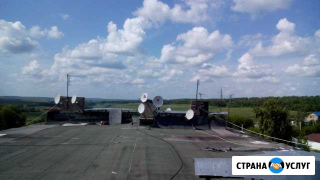 Монтаж ремонт настройка спутниковых антенн Тула - изображение 1