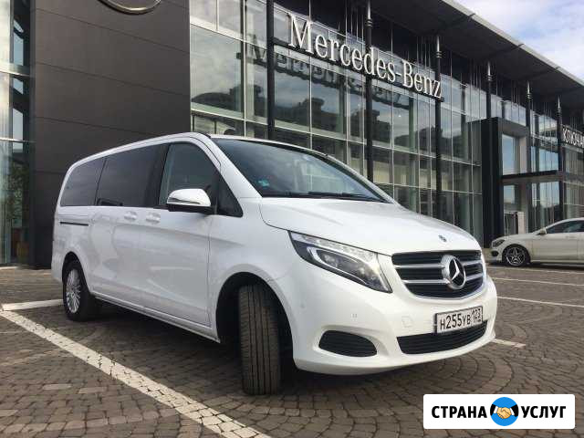 Трансфер, свадьба, аренда микроавтобуса Mercedes V Краснодар - изображение 1