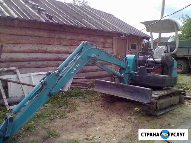 Услуги мини-экскаватора Грязовец - изображение 1