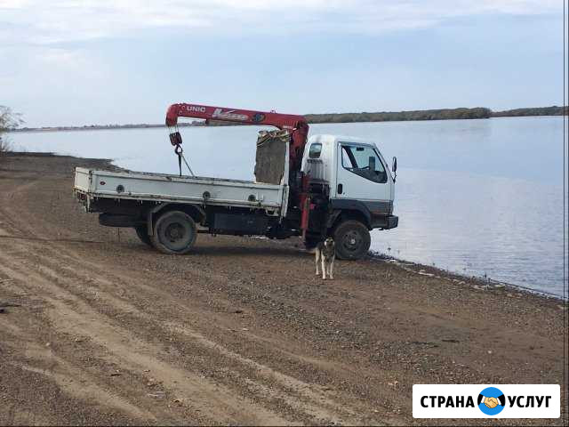 Грузовик с краном 3-2 тн, 4 WD, 4х4 Воровайка Хабаровск - изображение 1