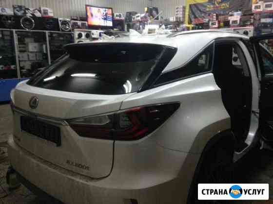 Тонирование стёкол.установка автосигнализации Ульяновск