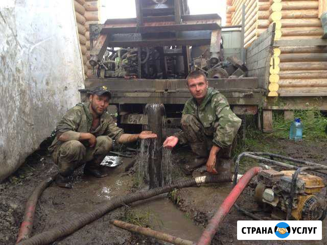 Бурение на воду в скальные породы. Насос в подарок Новосибирск - изображение 1
