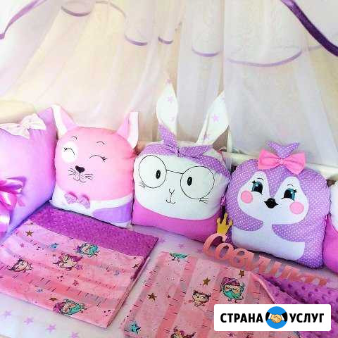 Шью детские постельные комплекты, бортики,конверты Шахты - изображение 1