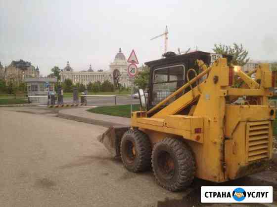 Аренда минипогрузчика (Мксм) +вилы Казань