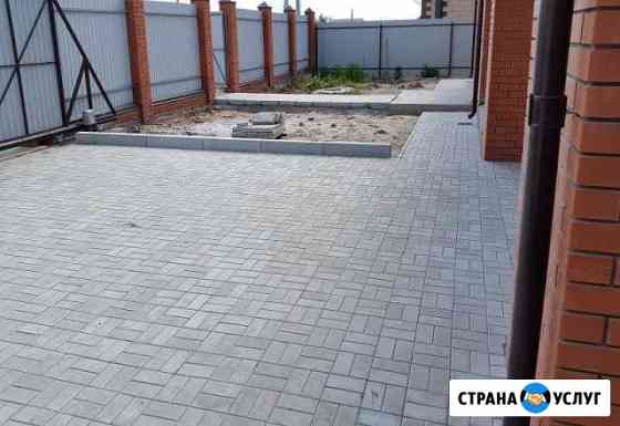 Укладка тротуарной плитки Алексеевка Белгородской области