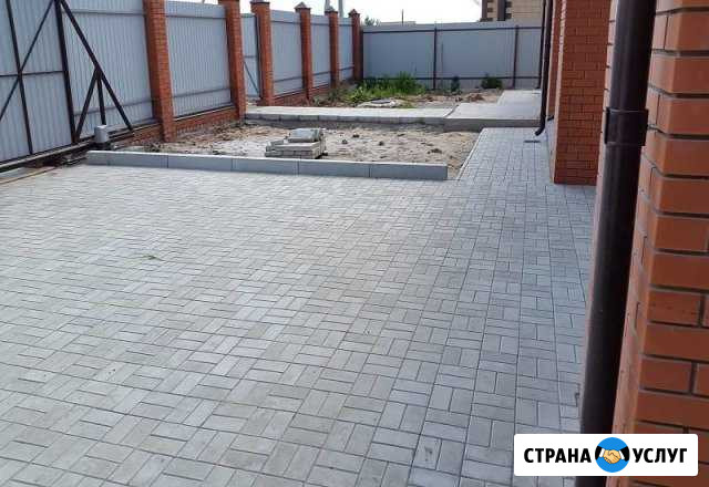 Укладка тротуарной плитки Алексеевка Белгородской области - изображение 1