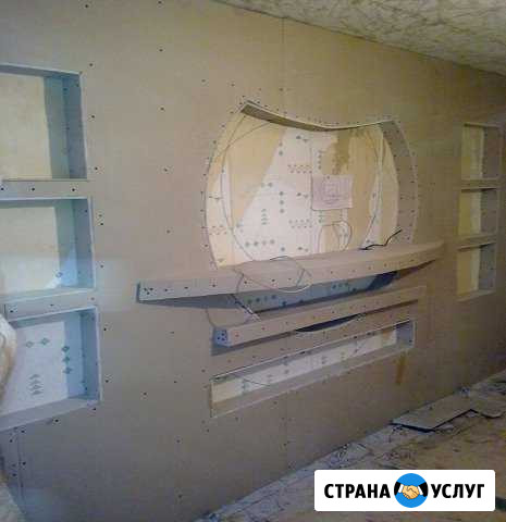 Гипсокартон. Монтаж стен и потолков Краснодар - изображение 1