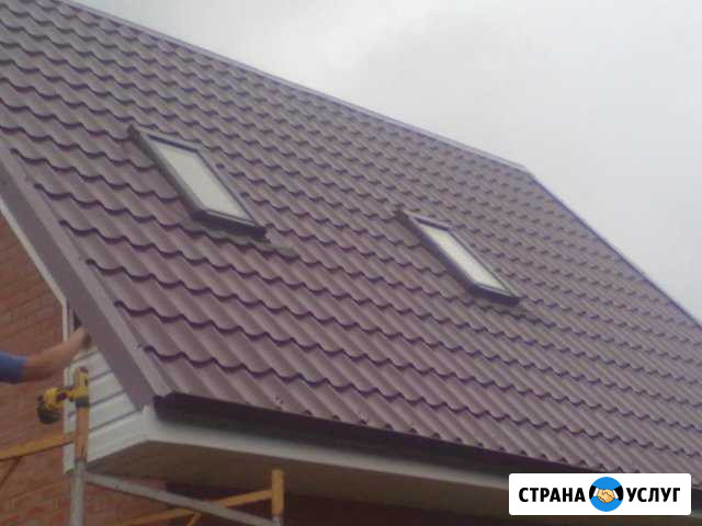 Кровля мансардные окна заборы Кимовск - изображение 1