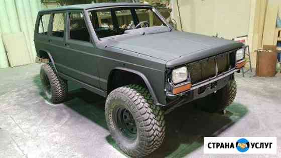 U-Pol Raptor, Титан, Cobra - покраска полимерами Нижний Новгород
